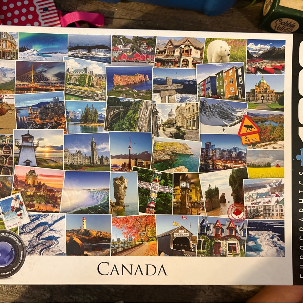 Eurographics Canada Jigsaw Puzzle - Multicolor